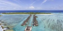 water villas en Paradise Island Resort Maldivas