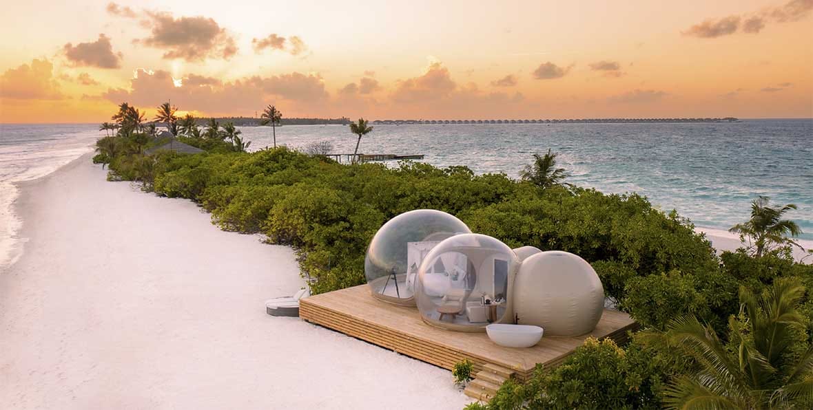 Finolhu Baa Atoll Maldives - Vistas de la isla