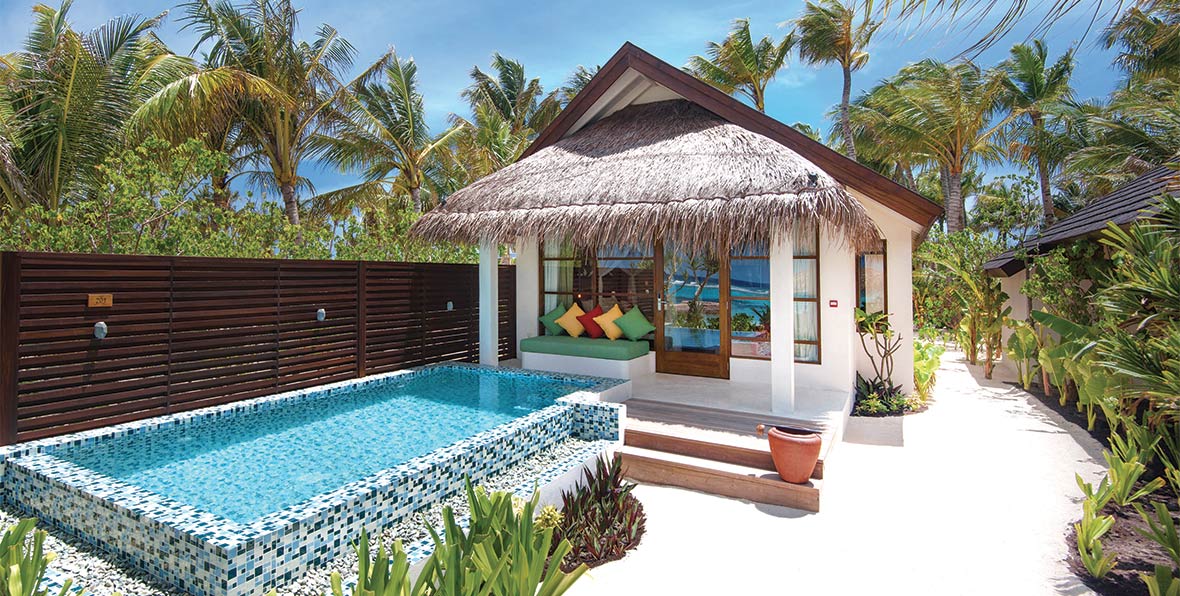 Oblu Sangeli Maldives Deluxe Beach Villa Pool - 195.7.4.97