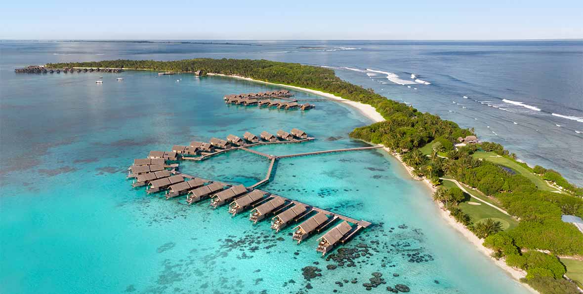 water villas en Shangri-La's Villingili Resort