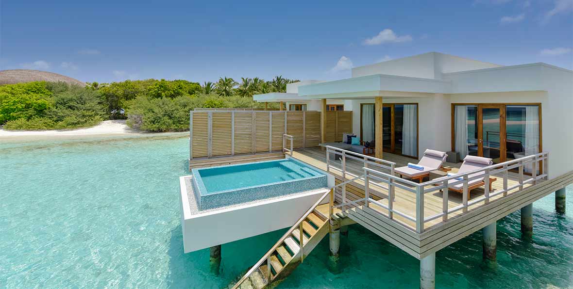 Dhigali Resort Maldives Lagoon Villa With Pool - 195.7.4.97