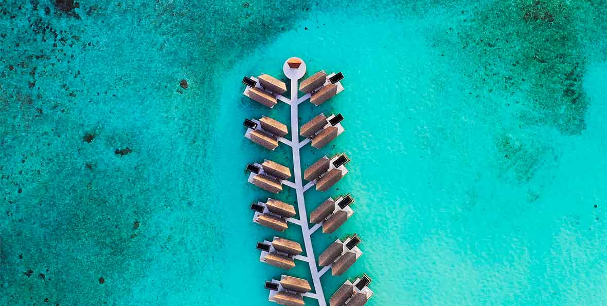 muelle water villa en Mövenpick Maldives