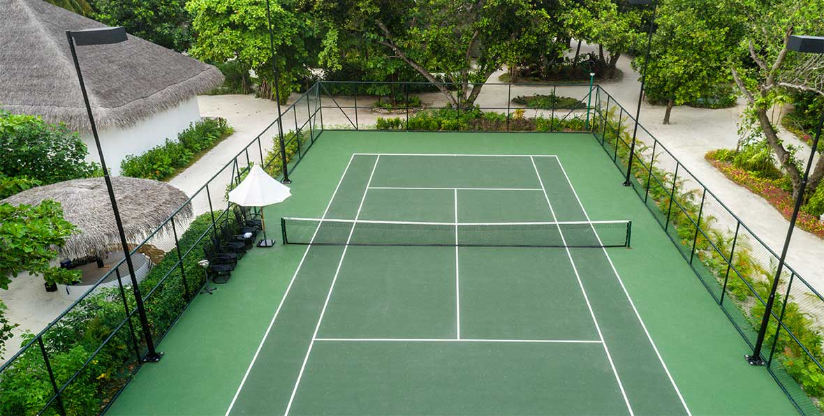 Fairmont Maldives Sirru Fen Fushi Tennis Court - 195.7.4.97