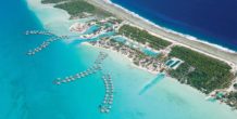 vista aerea de Four Seasons Bora Bora