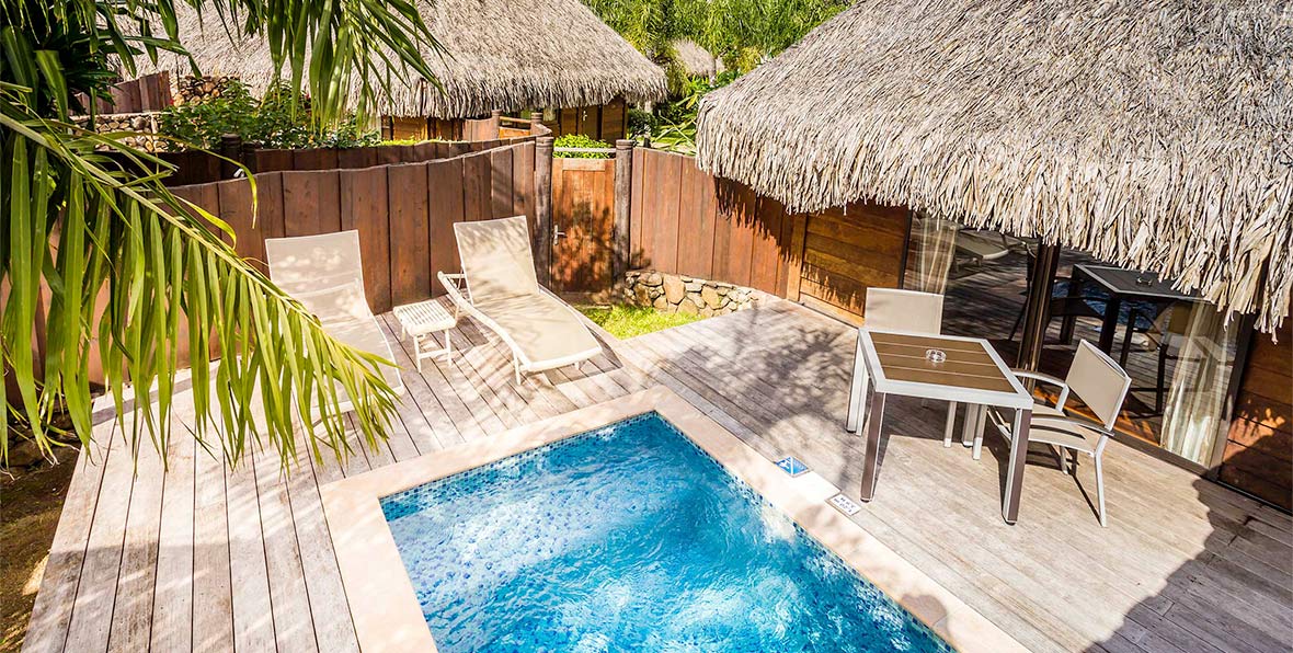 Hotel Manava Beach Resort Garden Pool Bungalow - 195.7.4.97