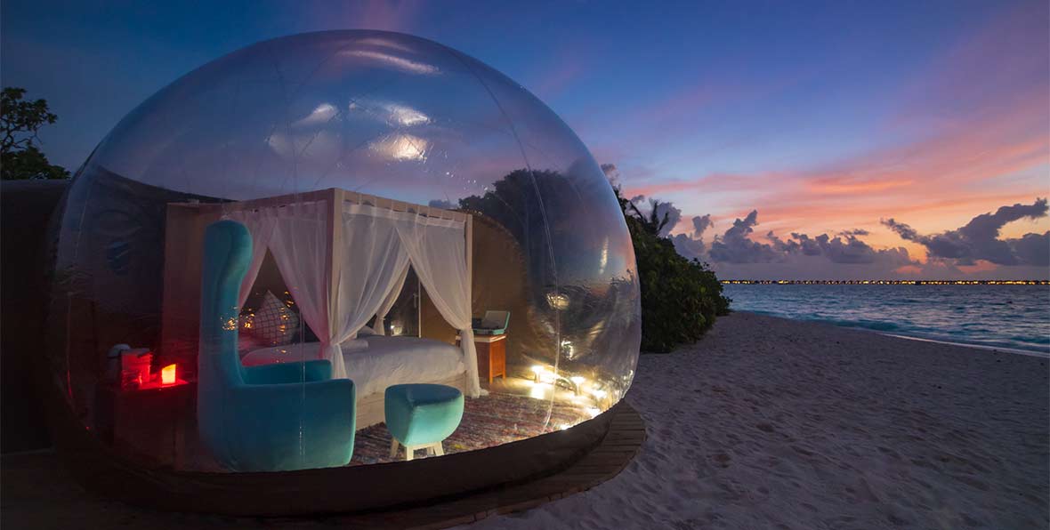 Seaside Finolhu Maldives Beach Bubble Tent - 195.7.4.97
