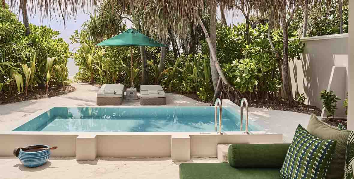 Private Pool Villa en Finolhu Baa Atoll Maldives
