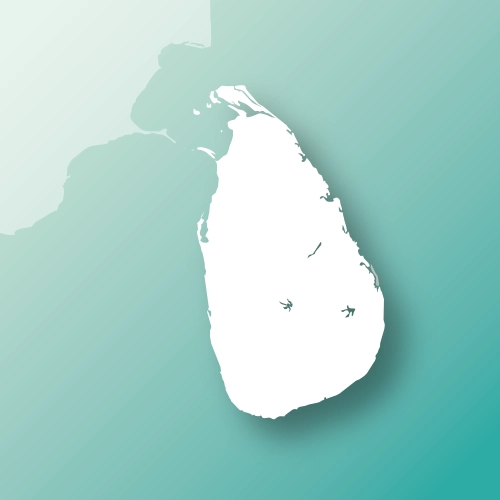 Mapa Sri Lanka - 195.7.4.97 -