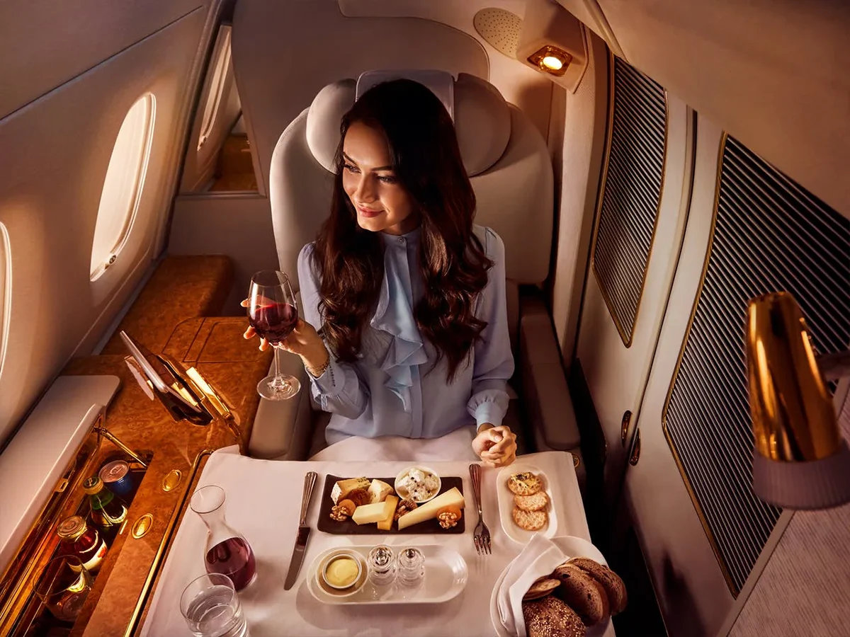 Vuelos Premium: Primera Clase Emirates Airlines